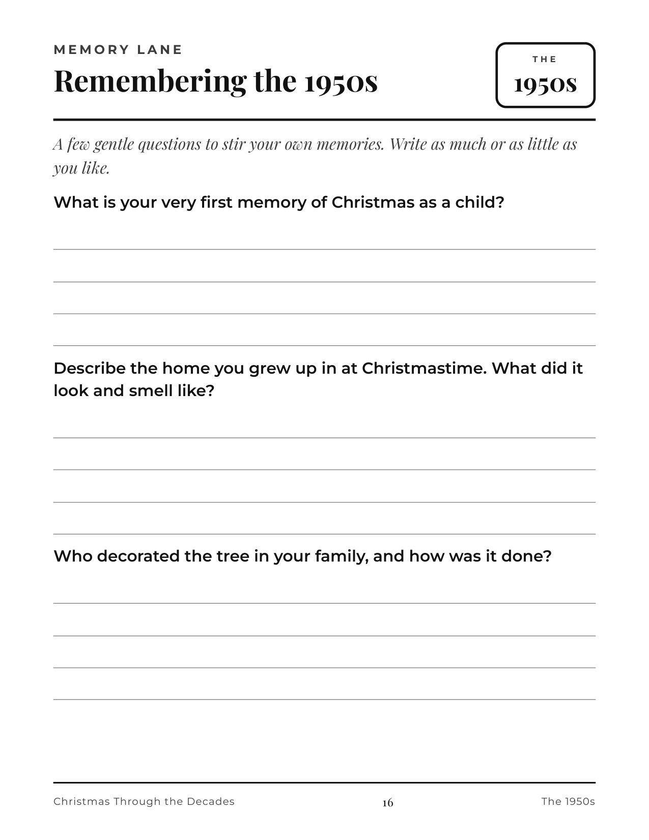 Christmas Through the Decades — inside page 4