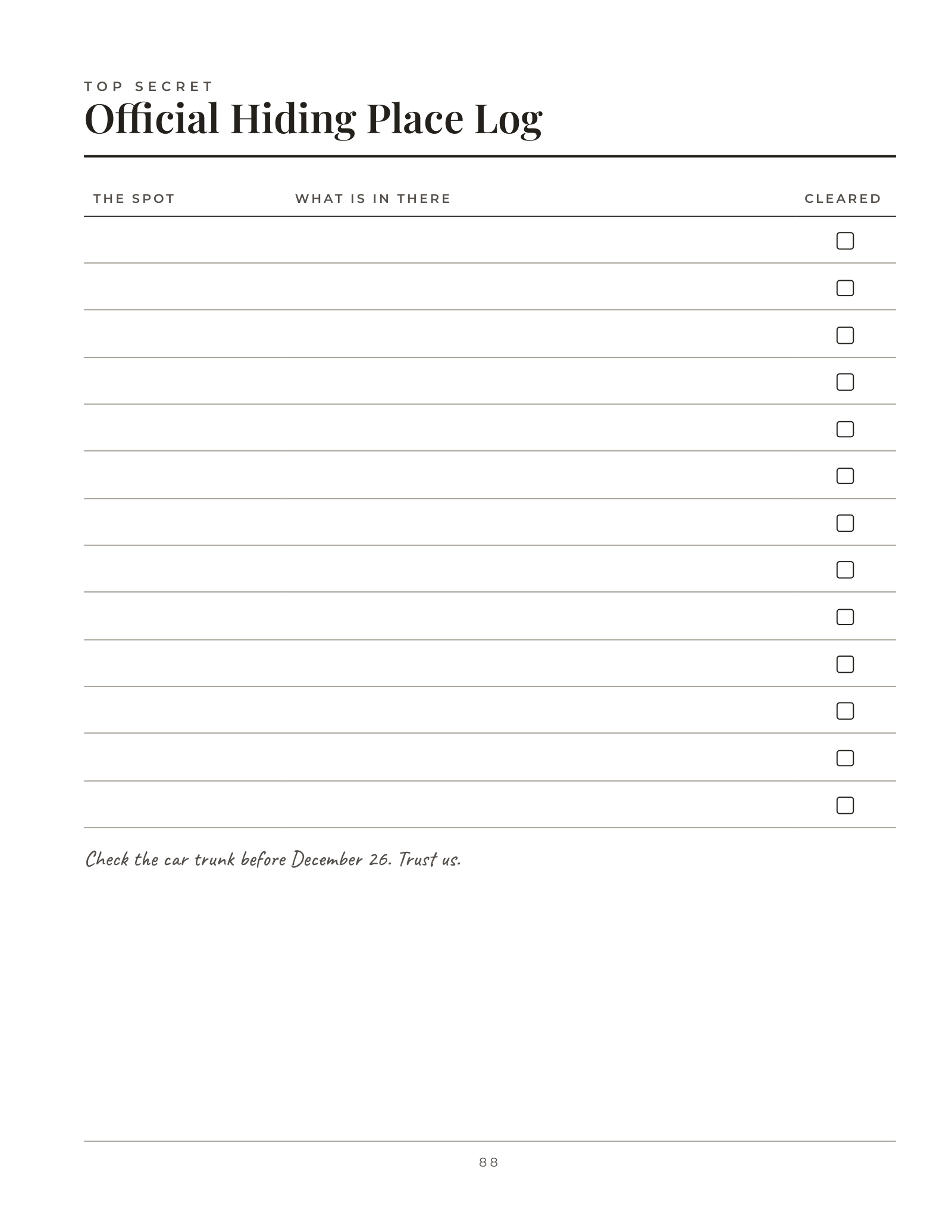 The Gift Brain Dump — inside page 5